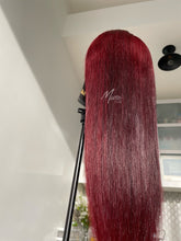 burgundy wig for black women