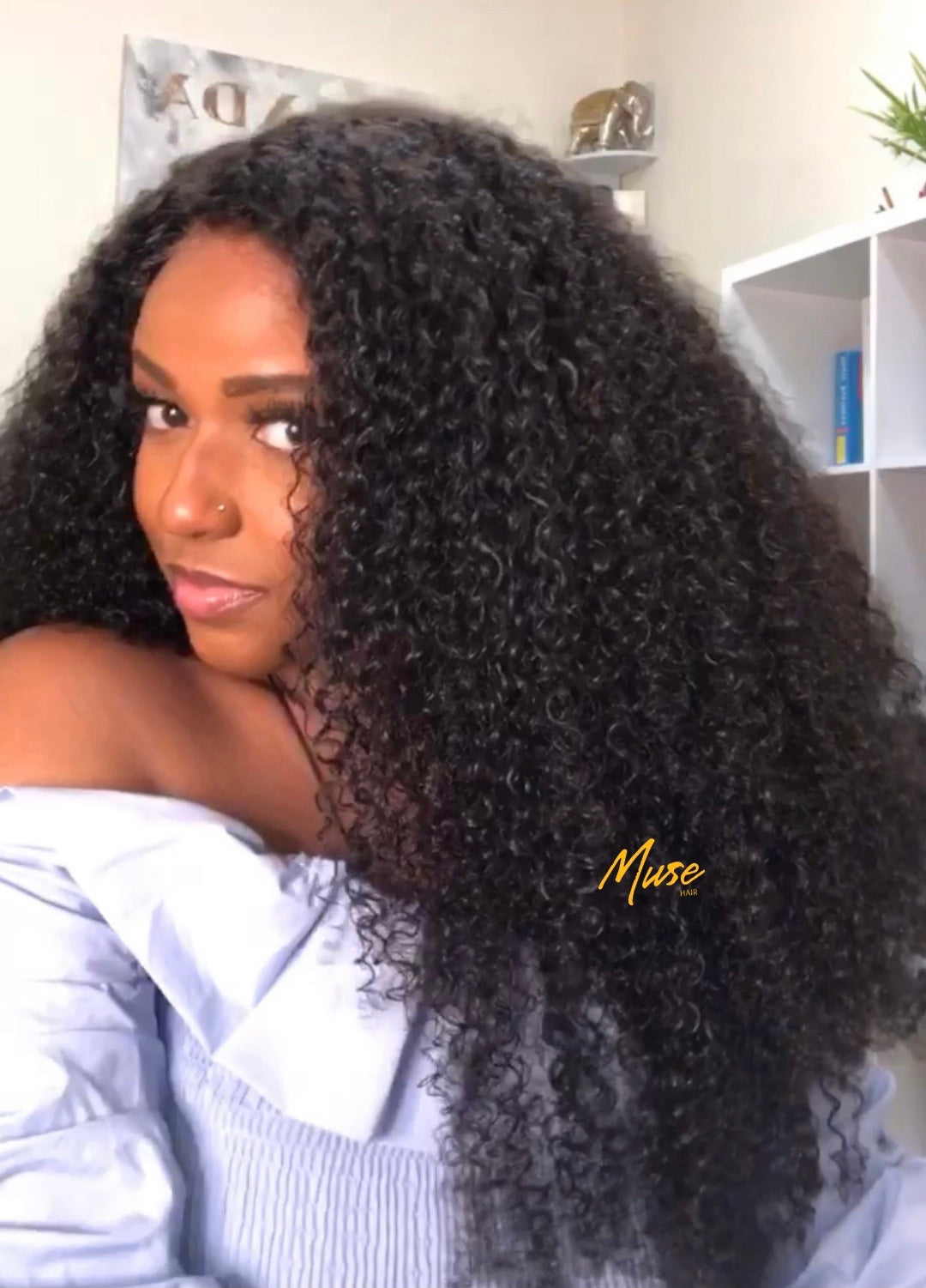 Yvette- (5x5” HD Wig- Kinky Curly) - MUSE Hair